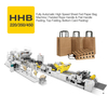 High Speed Sheet Feeding Square Bottom Brown Bread Takeaway Paper Bag Making Machine Price