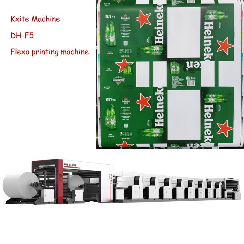 F5 1600-6 Servo Motor Driven Carton Pre-flexo printing Press