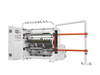 1300mm Width 400m/min Plastic Film And Paper Slitting Rewinding Machine
